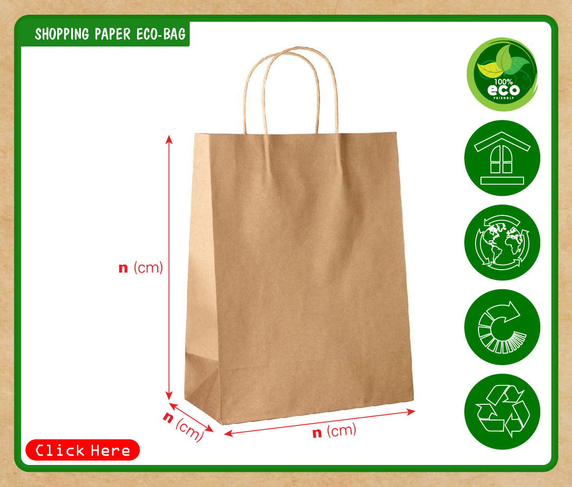 TÚI GIẤY KRAFT NÂU TRƠN